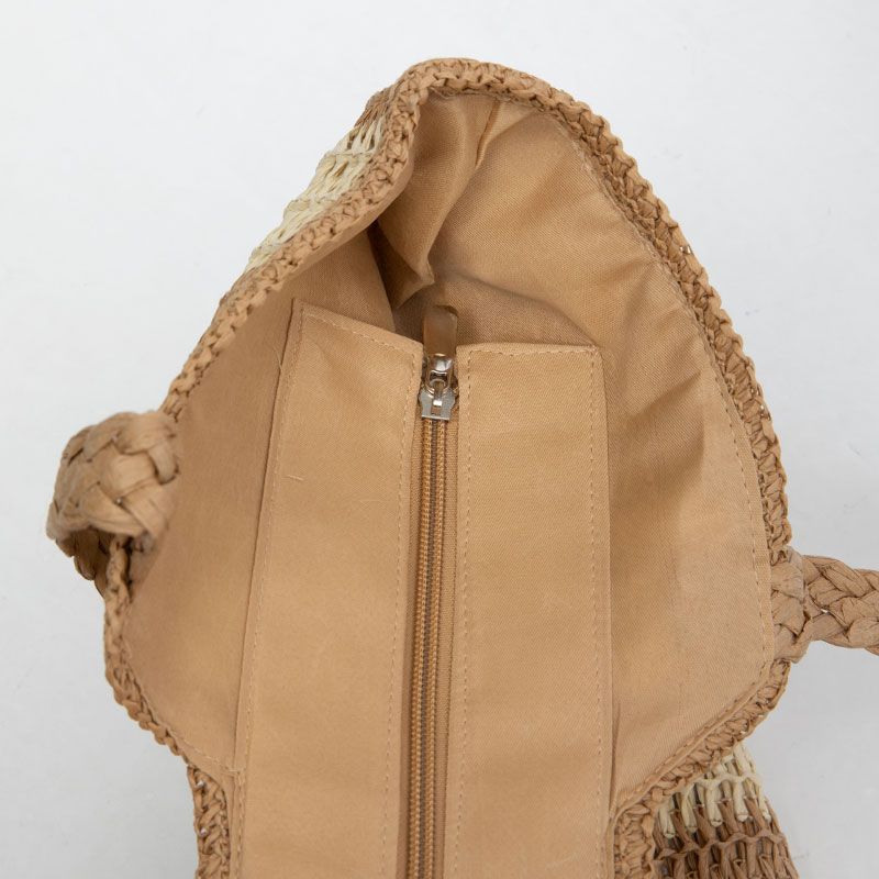 Sac paille kaki gp-js-p26037 Femme GERARD PASQUIER