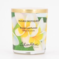Bougie 160g fleurs exotiques flxbg16 Mixte LOTHANTIQUE
