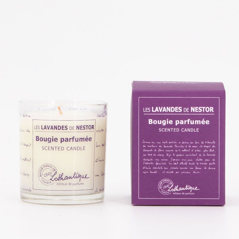 Bougie 140g parfumee lavande de nestor lnebg14 Mixte LOTHANTIQUE