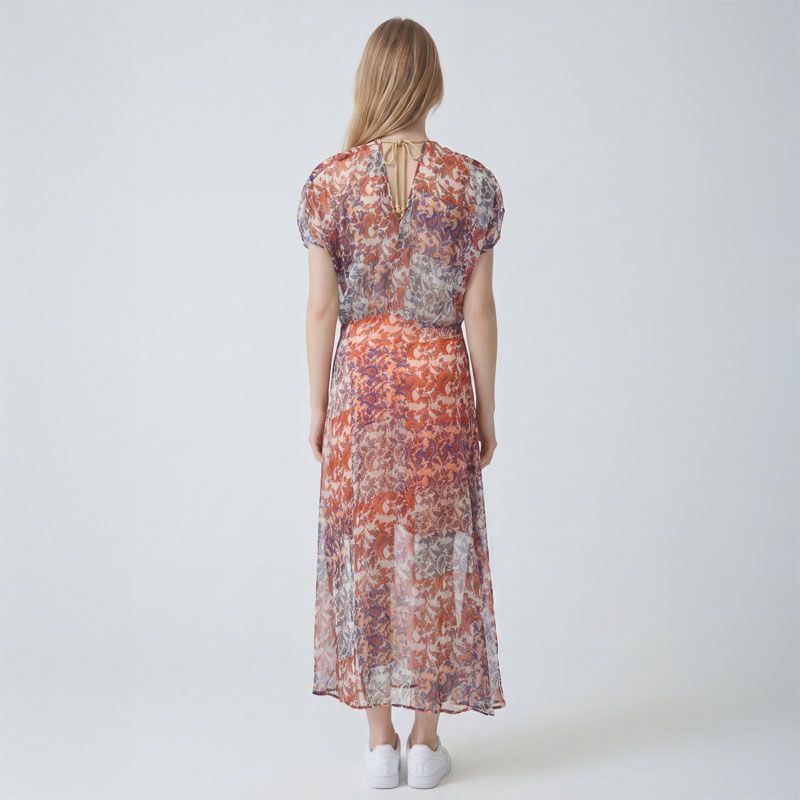 Robe multicolore taillades 12420201a Femme LES TROPEZIENNES PAR M.BELARBI