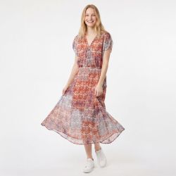 Robe multicolore taillades 12420201a Femme LES TROPEZIENNES PAR M.BELARBI