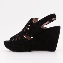 Sandale compensee noir liseron t36/41 Femme CHATTAWAK