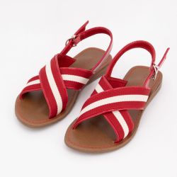 Sandale rouge tiffany t36/41 Femme CHATTAWAK