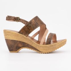 Sandale compensee bronze juliette t36/41 Femme CHATTAWAK