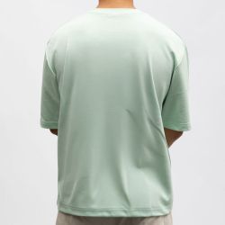 Tee shirt mc coton aqua micky-ds Homme PANAME BROTHERS