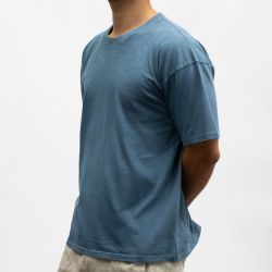 Tee shirt mc coton beige thomas-ds Homme PANAME BROTHERS