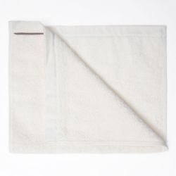 Serviette invite eponge blanc 30x50 serv30montecblan Mixte SUD ETOFFE