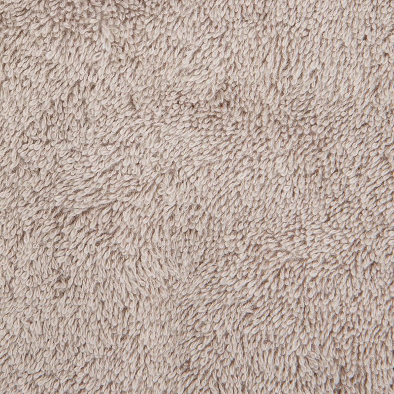 Serviette invite eponge taupe 50x100 serv50montectaup Mixte SUD ETOFFE