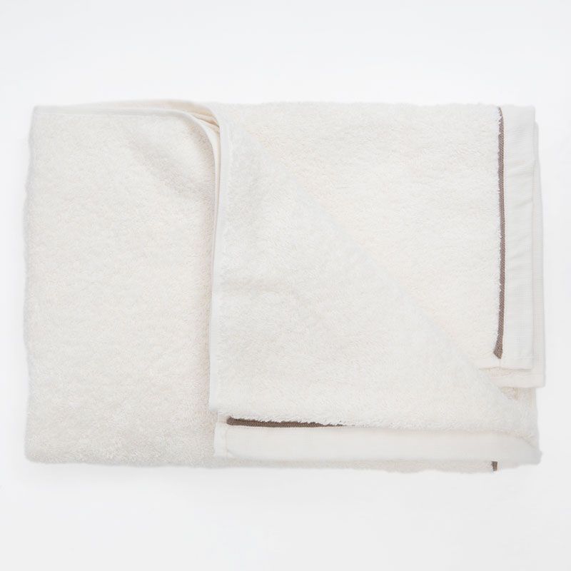 Serviette invite eponge blanc 70x140 serv70montecblan Mixte SUD ETOFFE