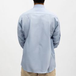 Chemise micro-carreaux bleu et blanc20 bill0891reg Homme BILL TORNADE