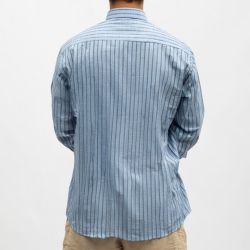 Chemise bleu rayer 14 bill0891reg Homme BILL TORNADE