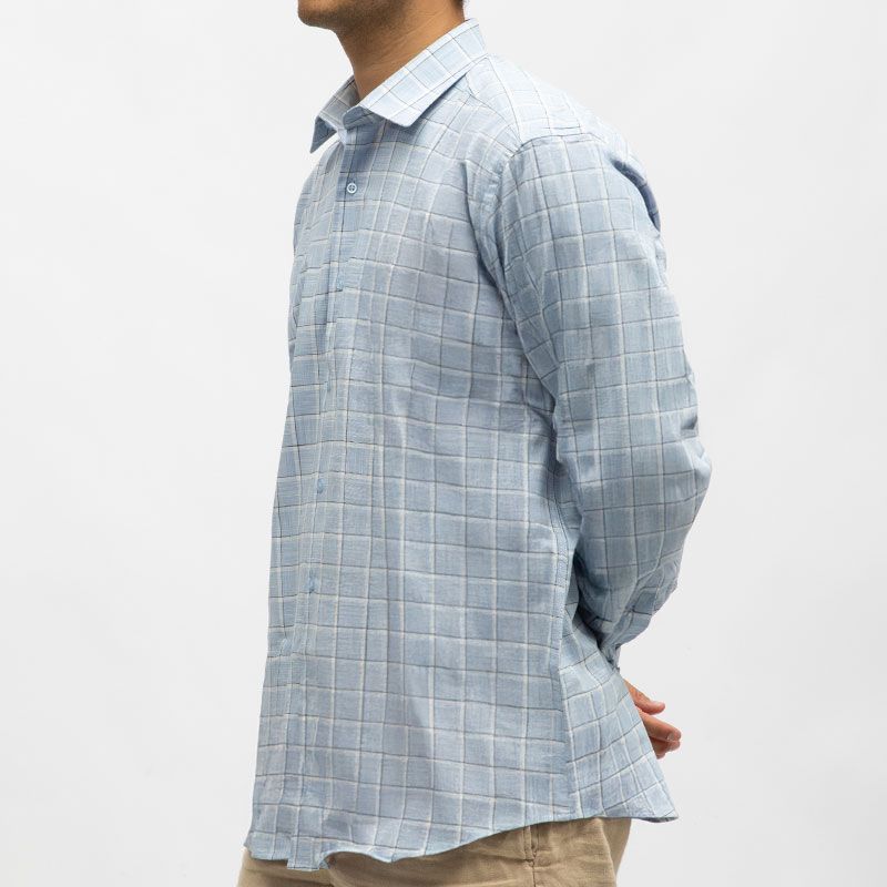 Chemise carreaux bleu roi 09 bill0891reg Homme BILL TORNADE