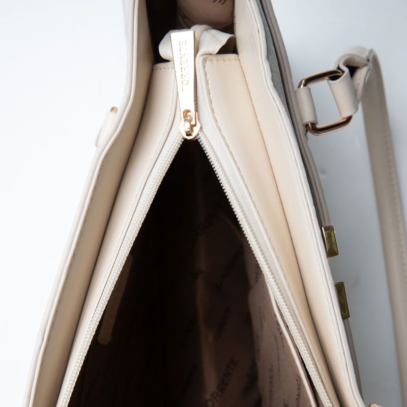 Grand sac a main ecru tos-p25008 Femme TORRENTE