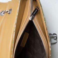 Sac porte feuille fleuris vert monelle gr-ah23-012 Femme TORRENTE