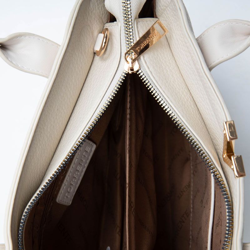 Petit sac a main ecru tos-p25101 Femme TORRENTE