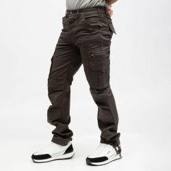Pantalon cargo kaki joby-ds Homme PANAME BROTHERS