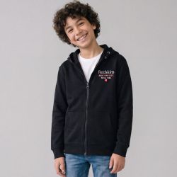 Sweat zippe capuche beige 7511 Enfant REDSKINS