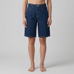 Bermuda jean coton denim Femme VERO MODA