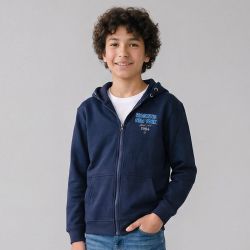 Sweat zippe capuche light kaki 7811 Enfant REDSKINS