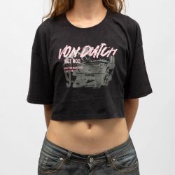 Crop top loose vd/2/tr/car/an Femme VON DUTCH