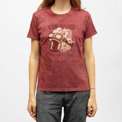 Tee shirt col rond mc vd/2/tr/hel/ob Femme VON DUTCH