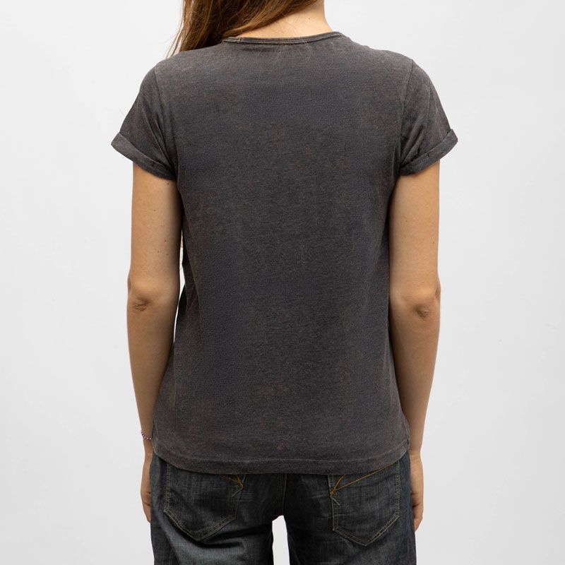Tee shirt col rond mc vd/2/tr/rid/an Femme VON DUTCH