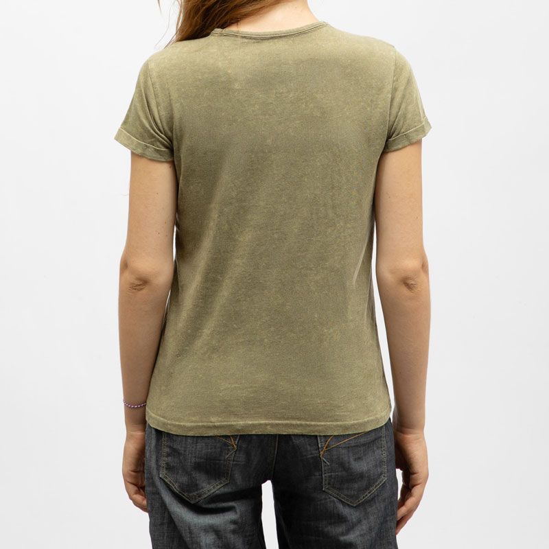 Tee shirt col rond mc vd/2/tr/sten/an Femme VON DUTCH