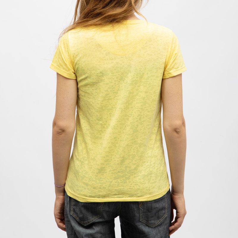 Tee shirt col v mc vd/2/tv/cla/su Femme VON DUTCH