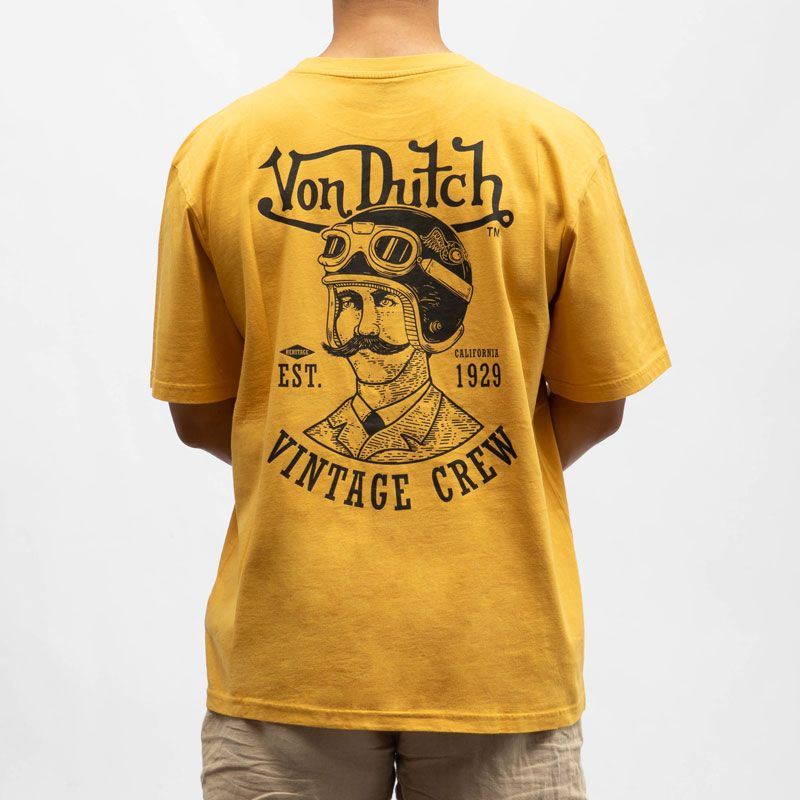Tee shirt mc col rond vd/1/tr/crew/h Homme VON DUTCH