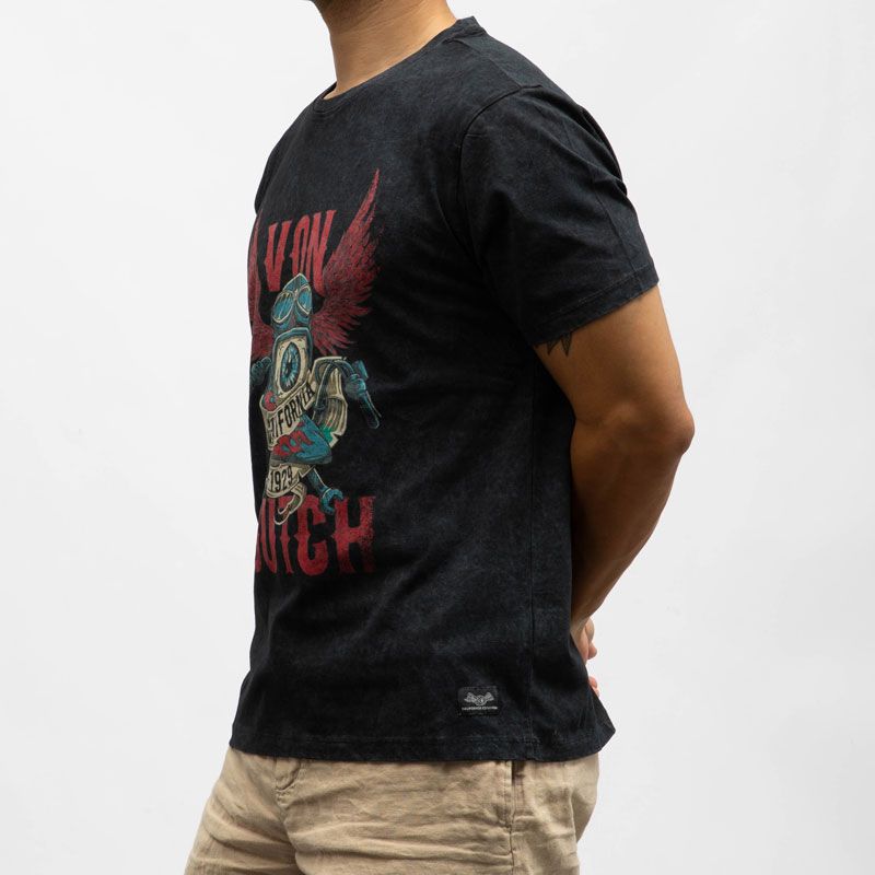 Tee shirt mc jersey vd/1/tr/kart/ant Homme VON DUTCH