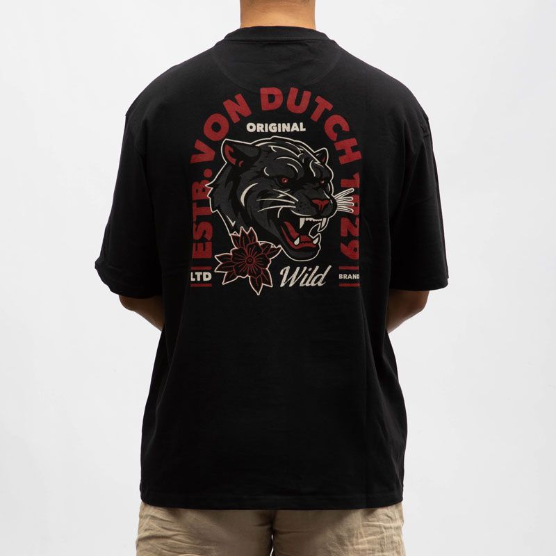 Tee shirt mc jersey vd/1/tr/wild/nr Homme VON DUTCH