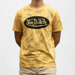 Tee shirt mc imprime hawai vd/p/1/tr/front/hh Homme VON DUTCH