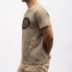 Tee shirt mc imprime hawai vd/p/1/tr/front/hh Homme VON DUTCH