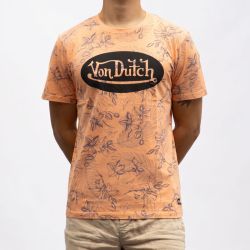 Tee shirt mc imprime hawai vd/p/1/tr/front/hh Homme VON DUTCH