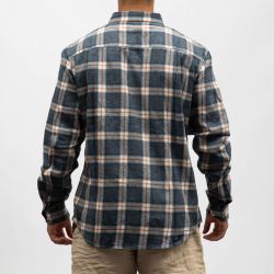 Chemise ml 6410 camel check 23-10152-00-1125 Homme TIMEZONE
