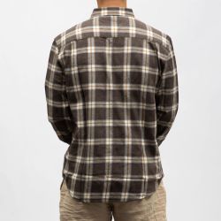 Chemise ml 6410 camel check 23-10152-00-1125 Homme TIMEZONE