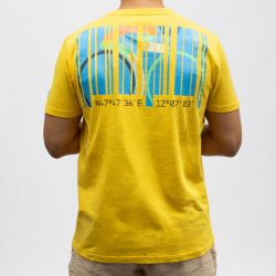 Tee shirt 7093 lemon yellow 22-10240-10-6111 Homme TIMEZONE