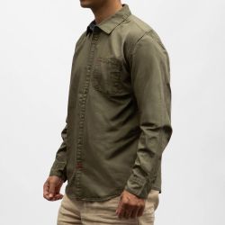 Chemise ml 4044 olive grey 23-10151-00-1199 Homme TIMEZONE