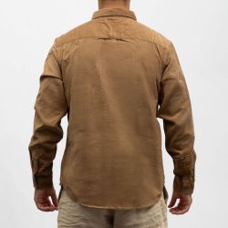 Chemise ml 6053 otter brown 23-10151-00-1200 Homme TIMEZONE