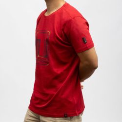 Tee shirt 5045 chilli red 22-10291-10-6233 Homme TIMEZONE