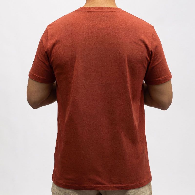 Tee shirt 5180 light tomato red 22-10272-40-6233 Homme TIMEZONE