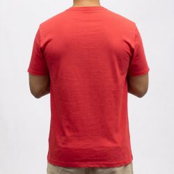 Tee shirt 5180 light tomato red 22-10272-40-6233 Homme TIMEZONE
