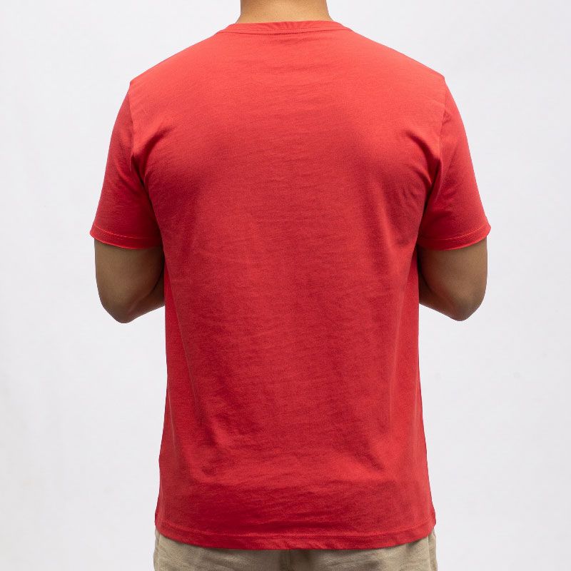 Tee shirt 5180 light tomato red 22-10272-40-6233 Homme TIMEZONE