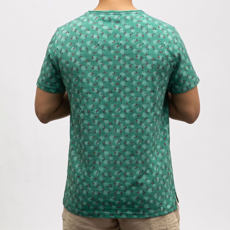 Tee shirt 4134 malachite green 22-10252-10-6111 Homme TIMEZONE