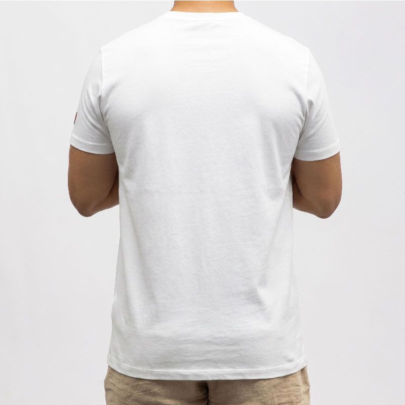 Tee shirt 0100 pure white 22-10245-10-6111 Homme TIMEZONE