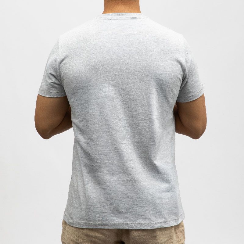 Tee shirt 2069 crystal grey melange 22-10239-10-6111 Homme TIMEZONE
