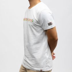 Tee shirt 0100 pure white 22-10239-10-6111 Homme TIMEZONE