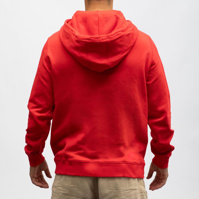 Sweat a capuche 5317 tomato red 28-10170-00-6560 Homme TIMEZONE