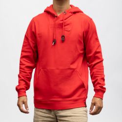 Sweat a capuche 5317 tomato red 28-10170-00-6560 Homme TIMEZONE