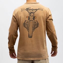 Tee shirt ml 6100 golden brown 22-10296-10-6006 Homme TIMEZONE